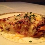 Bar Vintage with Restaurant - ラザニア（写真・取り分け後）：1500円