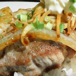 渋谷アチェーゾ - 201211　ACCESO　Menu　del　Pranzo　今週のがっつりお肉ランチ！（メイン）拡大