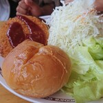 Ko-Hi-Do Koro Komeda Ko-Hi-Ten - 2108_珈琲所 コメダ珈琲店 豊中上新田店_コロッケプレートミニサイズ＠720円