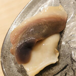 鮨 しゅん輔 - 北寄貝。肉厚でした