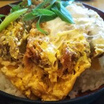 麺屋 元次郎 - かつ丼・選べるミニうどんセット 1,200円