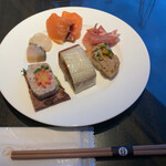 ホテルニューオータニ - クラブラウンジ  フードプレゼンテーション