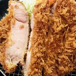 まるやま食堂 - リブロースとんかつ