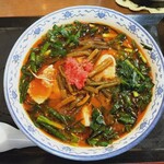 さかえや - 満州にらラーメン（味噌）