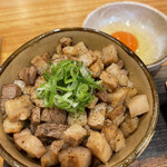 中華蕎麦 沙羅善 - 金華豚ごはん