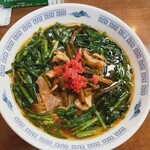 さかえや - 満州にらラーメン（醤油）