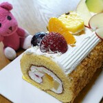 菓子工房 T.YOKOGAWA - ロールケーキ　アップで♡