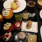 ホテルポールスター札幌 - 1皿目。デザートを中心に