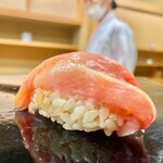 日本橋蛎殻町 すぎた - 2021.7.  大トロ