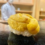 日本橋蛎殻町 すぎた - 2021.7.  紫雲丹