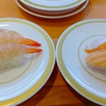 河童壽司 橫手店 - 鮮極生えび、大トロサーモン食べくらべ