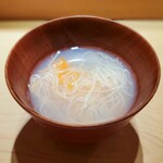 鮨 あい澤 - 海鼠腸素麺