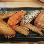 奇跡の手羽先 サラリーマン横丁 広島本通店 - 手羽先 (税込)110円×４種 (2021.8/中旬)