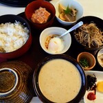 渓月 - とろろ定食 1,300円