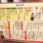 奇跡の手羽先 サラリーマン横丁 - 名物串カツ、早出し、一品、餃子と焼売、ごはん類、イチオシ、０円コーナー(2021.8/中旬)