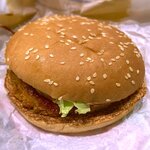 BURGER KING - スパイシースナックチキンバーガー￥290　2021.8.18