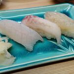 Sushi Taku - 白身にぎり950円