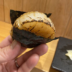 鮨二代目太郎 - 帆立貝磯辺焼き