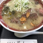 酒蔵直営 秀よし食堂 蔵人 - ステーキラーメン