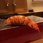 寿し道 桜田 - ミディアムレアの車海老