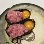 回転寿司すノ家 - うずら鉄火