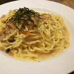 POTA PASTA CAFFE STATION - きのこバター醤油パスタ 大盛 740円