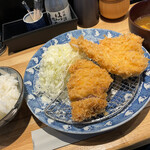 とんかつ七井戸 - とんかつ七井戸(天城軍鶏チキンかつ定食)