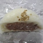 手づくり和菓子　みやもと - 赤飯まんじゅう 断面2