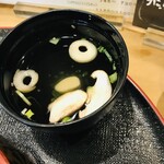 冨久寿司 - お吸い物