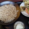 蕎麦 悦 - 料理写真:霜降りヒラタケの天盛り！