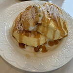 小島かふぇ - 塩キャラメルパンケーキ