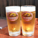 てんやわんや - 生ビール