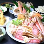 hokkaidouryourikanisemmontentarabaya - 生ずわい蟹かにすき鍋コース『宗谷』