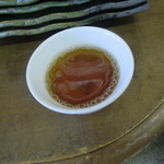 酒天童子わらべ - 待ち時間に頂いたお茶