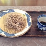 オーベルジュ・グリンデル - お蕎麦と甘味のコース（粗挽き ざる蕎麦）