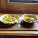 スプーンソング - 【2021年6月2日(水)】フィッシュマラバール(カレー)とプラオ(インドの炊き込みごはん)