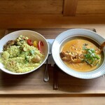 スプーンソング - 【6月24日(木)】フィッシュマラバール(カレー)とベジ(皮付きジャガ)プラオ
