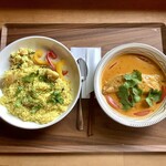 スプーンソング - 【2021年6月2日(水)】フィッシュマラバール(カレー)とプラオ(インドの炊き込みごはん)