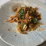 リストランテ アルベラータ - マルタリアーティ　千葉県産蛤、海の幸の旨味と絡めて