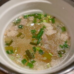 近江牛岡喜 - ランチセット用スープ 旨い！
