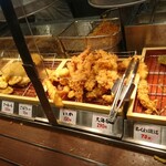 丸亀製麺 - 天ぷら コーナー