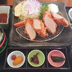 ロペ倶楽部 テラスレストラン - ヒレカツ定食