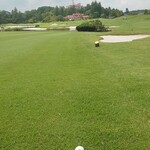 ロペ倶楽部 テラスレストラン - ９番ロングホール (浮島成功！)