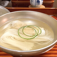 壽山 - 素麺 湯葉巻き
