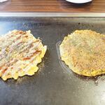Nakamichi Okonomiyaki - ミックス玉、ねぎ焼きその２