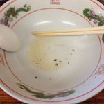 米屋 - 食後の丼