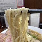麺処 うきとみ - 塩エビトマトつけ麺
      塩つけ麺系で新たに変わった細麺もチュルチュルウマウマ♪