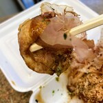 たこ焼のいちから - たこ焼きのアップ