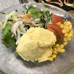 焼き肉 ばりばり亭 - ポテトサラダ