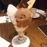 ピエール マルコリーニ - チョコレートパフェ